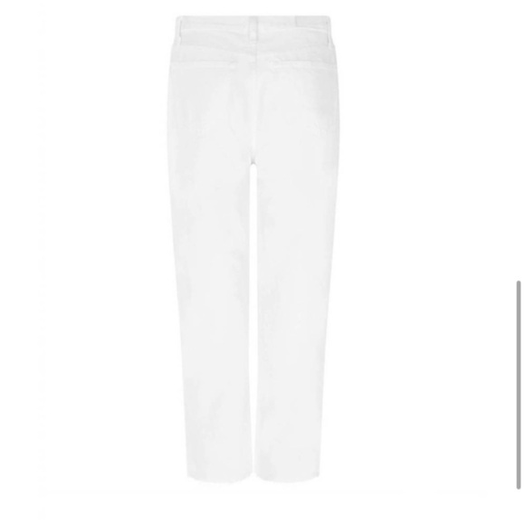 RE/DONE 70s HIGH WAISTED STOVE PIPE JEANS IN WHITE DESTROYED SZ30 - Picture 5 of 5